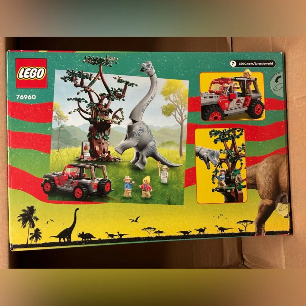 Lego Jurassic Park Brachiosaurus Discovery NIB. 30th Anniversary 76960 NIB